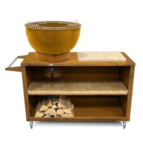 Kuchnia ogrodowa Heat Trolle HBBQ.005R rdzawy