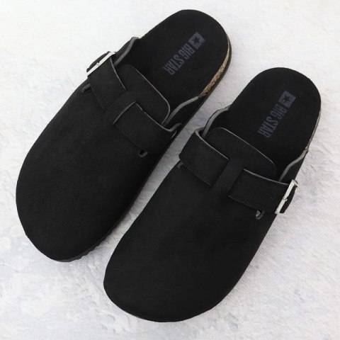 Klapki zamszowe Big Star W SS274736 INT2156A