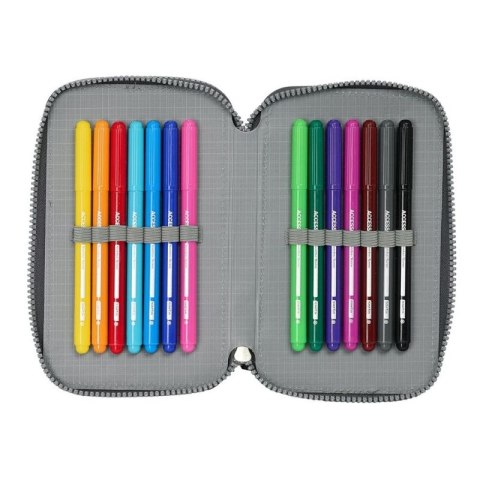 Piórnik z wyposażeniem Real Madryt double filled pencil case 28 pcs 412554854