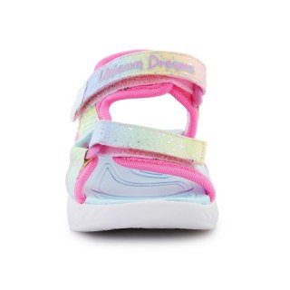 Sandały Skechers S-Lights Unicorn Dreams Sandal-Majestic Bliss Jr 302682N-PKMT