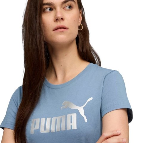 Koszulka Puma Ess Metallic No.1 Logo W 631536 34