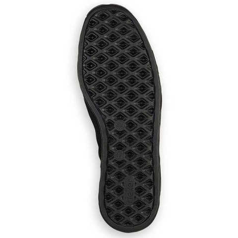 Botki damskie ocieplane czarne Rieker W 98251-00