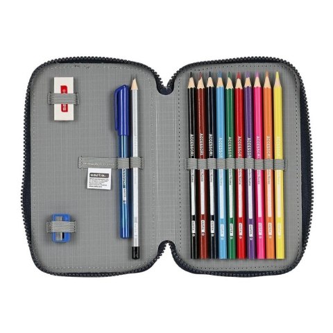 Piórnik z wyposażeniem FC Barcelona double filled pencil case 28 PCS 412225854