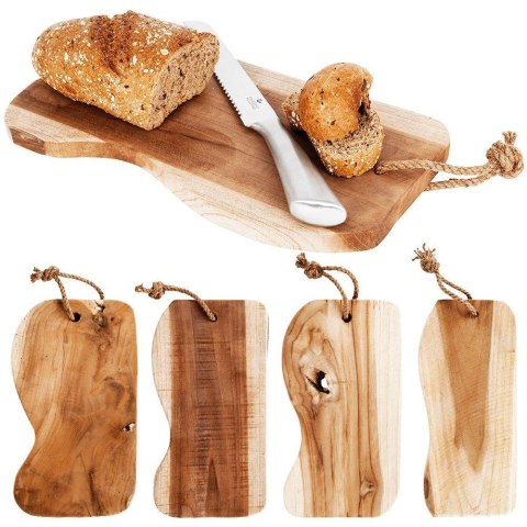 Deska do krojenia serwowania drewniana 35x18,5x2 cm