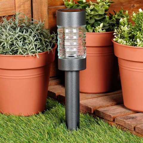 Lampka ogrodowa solarna LED wbijana 27 cm