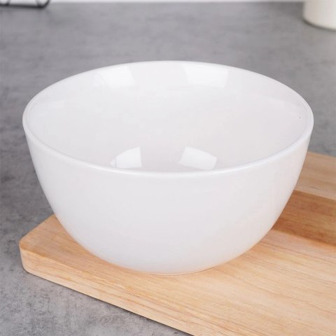 Miseczka Porcelanowa Biała Dekoracyjna VILDE 16 cm 950 ml