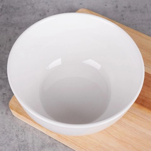 Miseczka Porcelanowa Biała Dekoracyjna VILDE 16 cm 950 ml