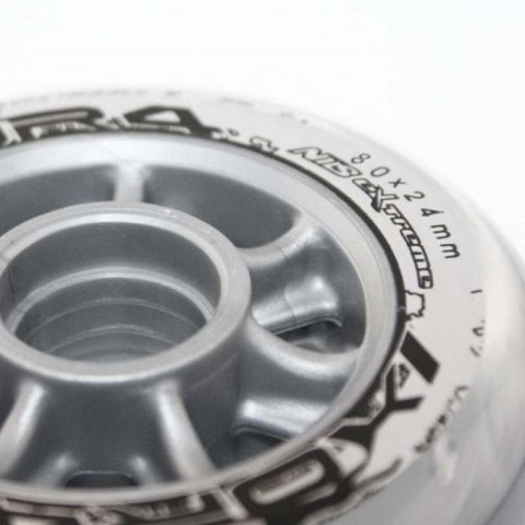 PU 80x24 82A PRZEZROCZYSTE KÓŁKA (4 szt.) NILS EXTREME