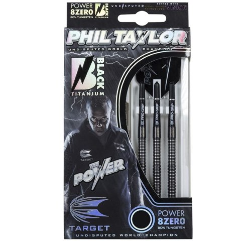 Rzutki Target Power 8 Zero Black Titanium 19g Soft