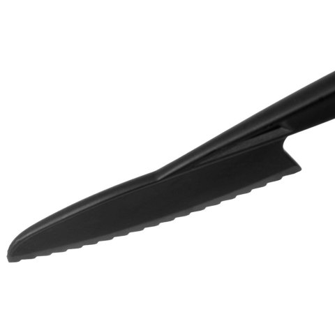 Nóż do ciasta z ząbkami czarny BLACKLINE 24,5 cm