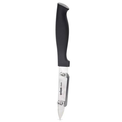 Nóż do obierania obierak do warzyw i owoców pionowy stalowy 19 cm