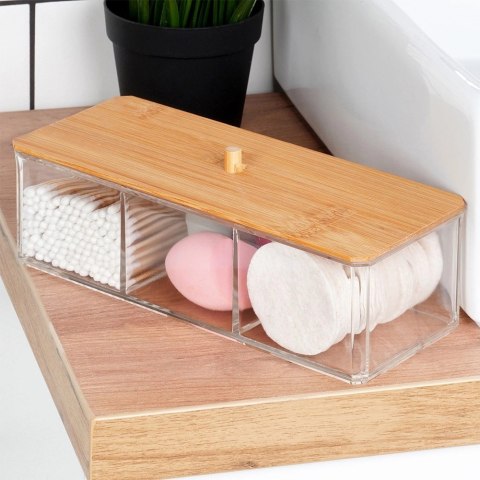 Organizer Pojemnik na Kosmetyki do Makijażu Lakierów ORION 23,5x10x8,5 cm