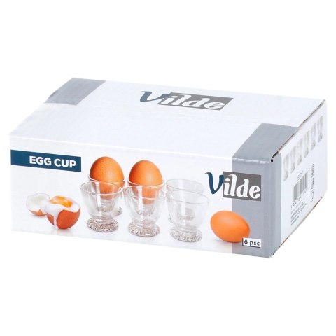 Podstawka na jajko szklana 6 szt.