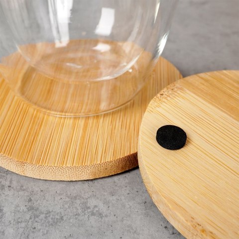 Podstawki pod kubek drewniane okrągłe 4 szt.