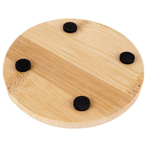 Podstawki pod kubek drewniane okrągłe 4 szt.