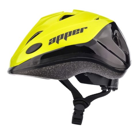 Kask rowerowy Meteor KS07 M 52-56 cm Apper żółty
