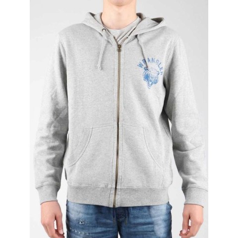 Bluza z kapturem Wrangler Hoodie Zip Sweat W6497JE37