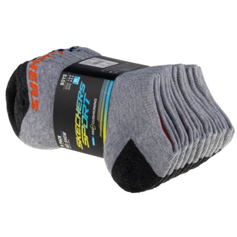 Skarpetki Skechers 6pk No Show S108264-GRY