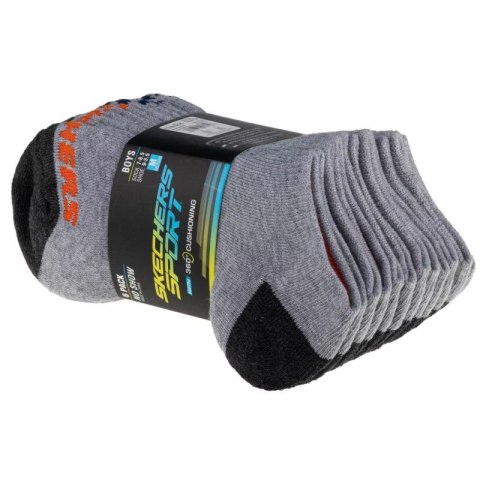 Skarpetki Skechers 6pk No Show S108264-GRY