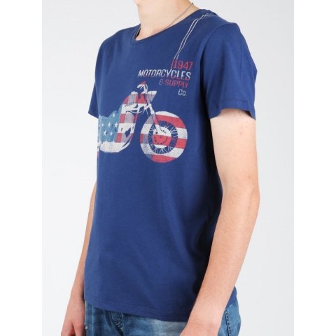 T-shirt Wrangler S/S Biker Flag Tee W7A53FK 1F