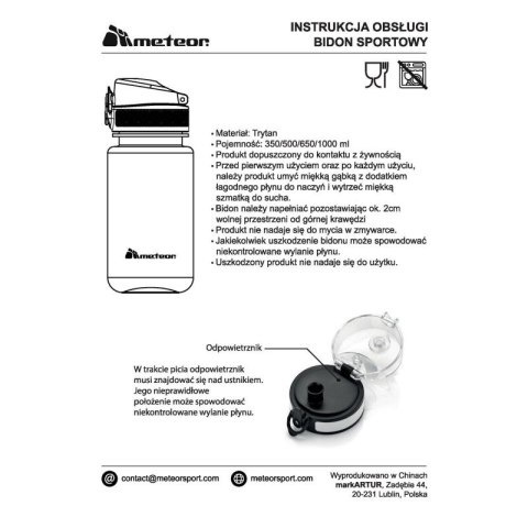 Bidon Meteor 500 ml 74572