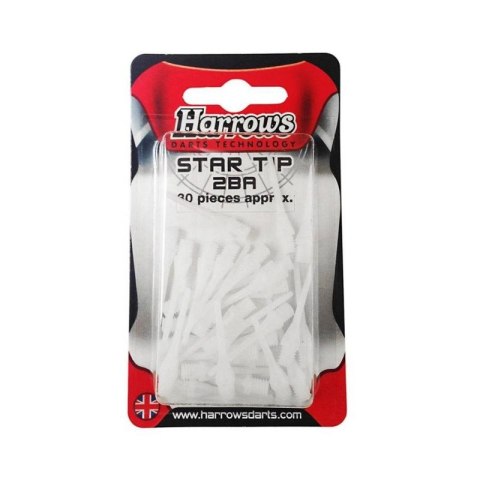 Końcówki do rzutek Softip Harrows Spare Star 30 szt