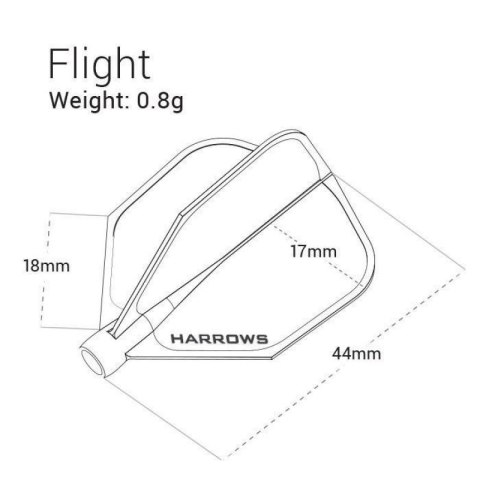 Piórka Harrows Clic