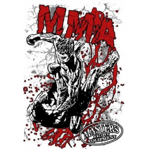 T-shirt MASTERS - TS-20 biały