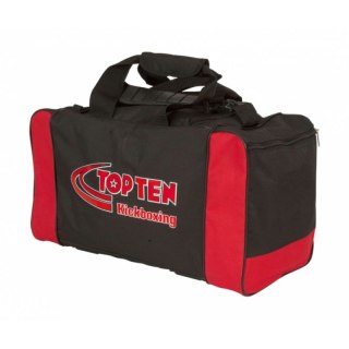 Torba sportowa TOP TEN KICKBOXING 55 x 26 x 26 cm czarno-czerwona TOR-TT 5