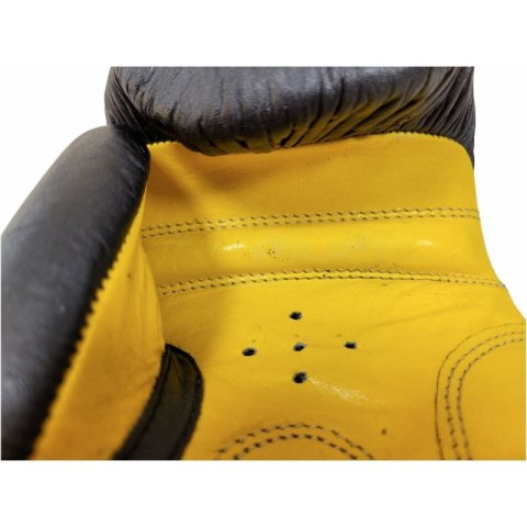 (W) Rękawice bokserskie TOP TEN FIGHT RTT-2 10 oz czarno-żółte