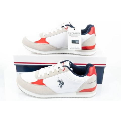 Buty sportowe U.S. Polo ASSN. M UP21M48062-WHI-RED01