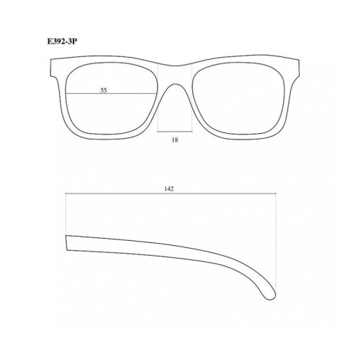 Okulary Gog E392-3P Hobson