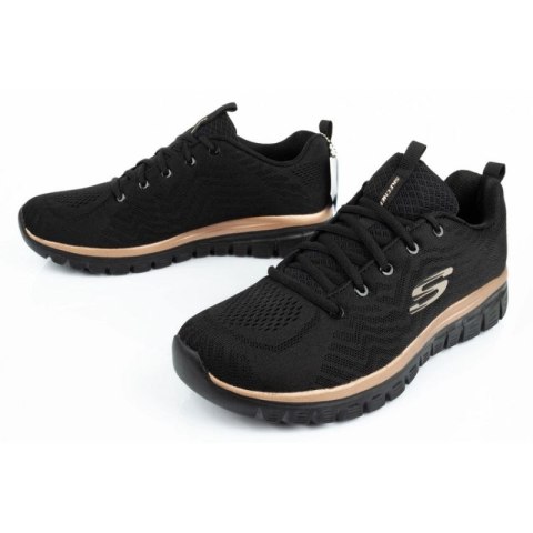 Buty sportowe Skechers Get Connected W 12615-BKRG