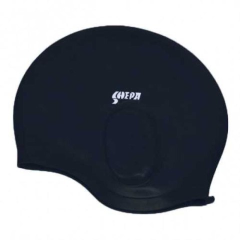 Czepek silikon Shepa Ucho czarny B1