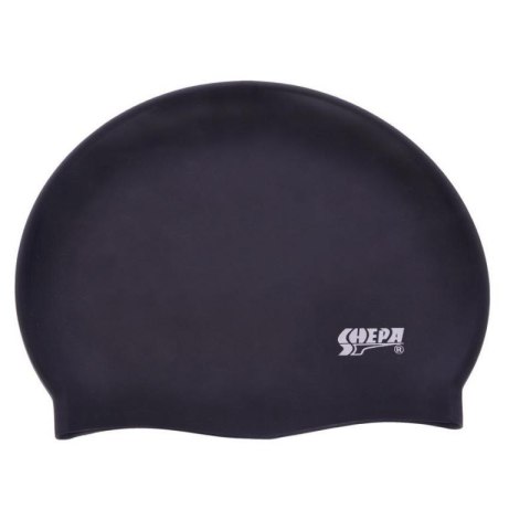 Czepek silikonowy Shepa mono czarny B1