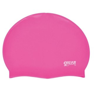 Czepek silikonowy Shepa mono różowy B9
