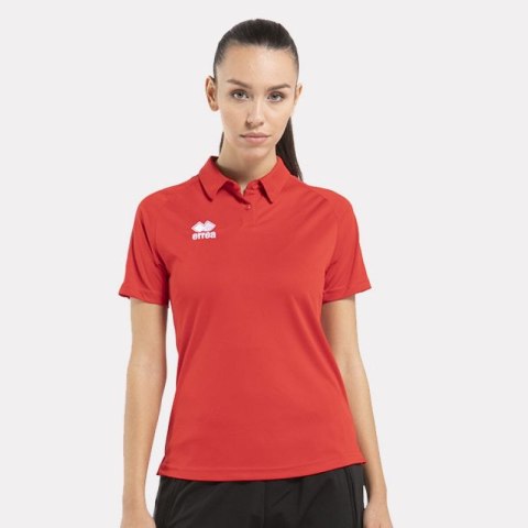 ERREA Koszulka damska polo Shedir r. S czerwona
