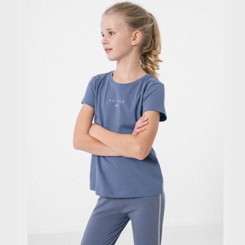 Koszulka 4F Jr HJZ22-JTSD002 32S