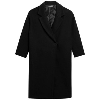 Płaszcz damski Outhorn głęboka czerń OTHAW22TCOUF003 20S