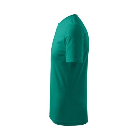 Koszulka Malfini Basic Jr MLI-13819 szmaragdowy