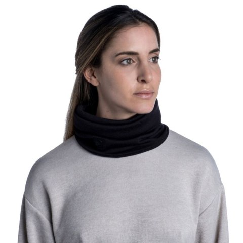 Buff Merino Heavyweight Neckwarmer 11096300 Czarne One size