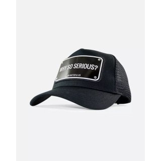 JOHN HATTER & CO WHY SO SERIOUS ? BLACK ON BLACK 1-1089-U00