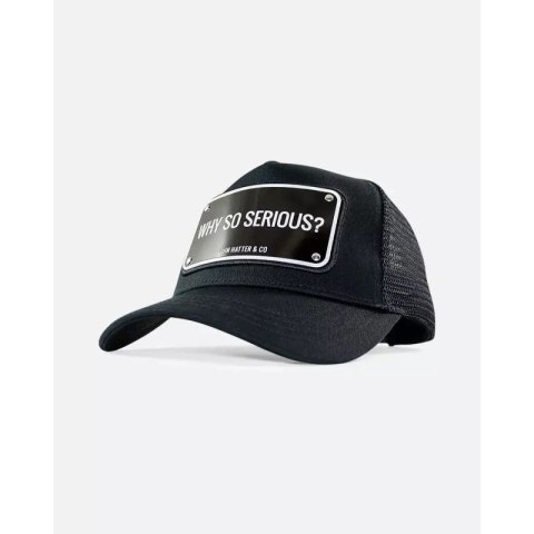 JOHN HATTER & CO WHY SO SERIOUS ? BLACK ON BLACK 1-1089-U00