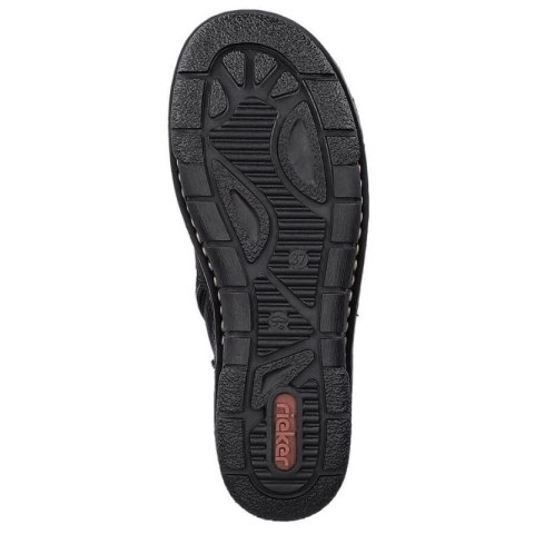 Komfortowe botki ocieplane Rieker W RKR612 czarne