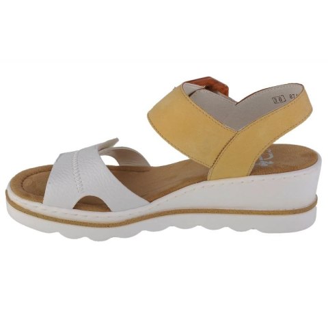 Rieker Sandals 67476-69 biale 39