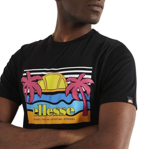 Ellesse t-shirt męski czarny Sechsaro Tee SHM13825011