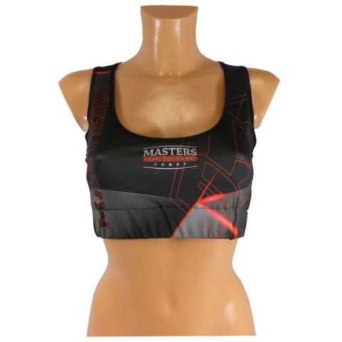 Top krótki MFC MASTERS "MSTRS-BLACK" M