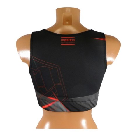 Top krótki MFC MASTERS "MSTRS-BLACK" M