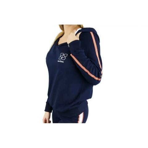 GymHero Hoodie NAVY-RACE Granatowe XS