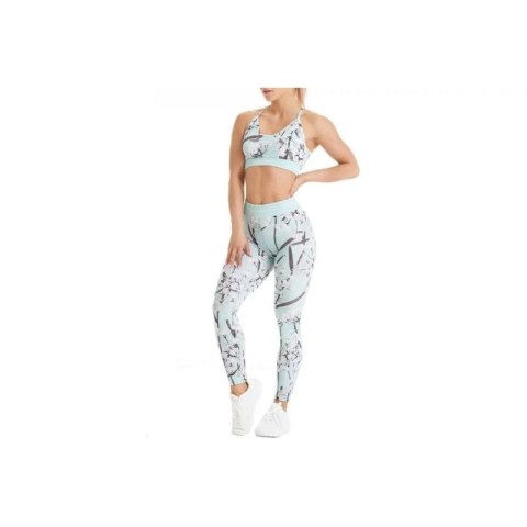 GymHero Leggins MINT-MEADOW Niebieskie S